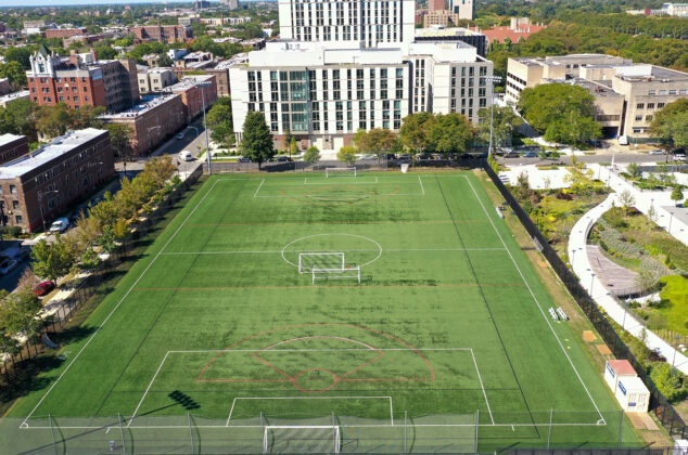 The University of Chicago Athletic Field & Service Building