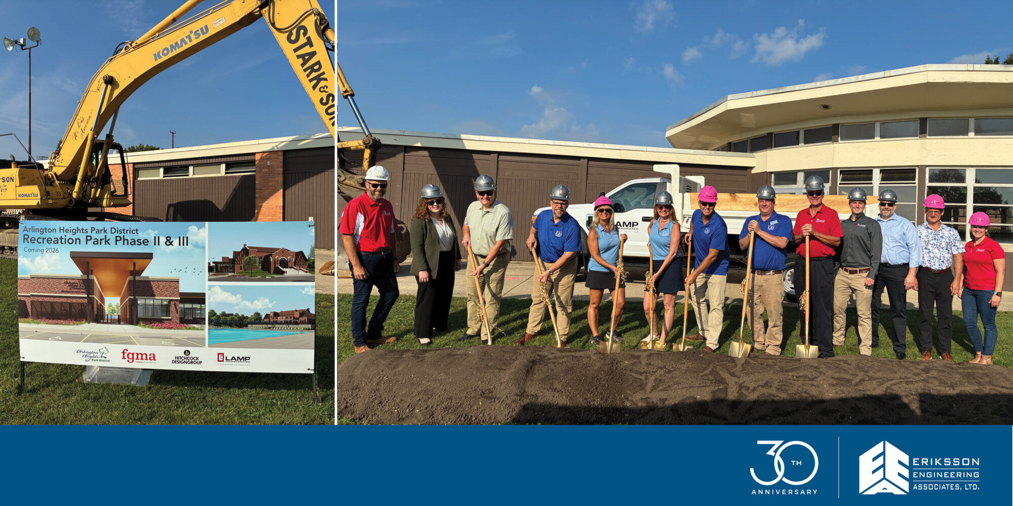 AHPD Phase 2 and 3 Groundbreaking - Eriksson Engineering Associates, Ltd.